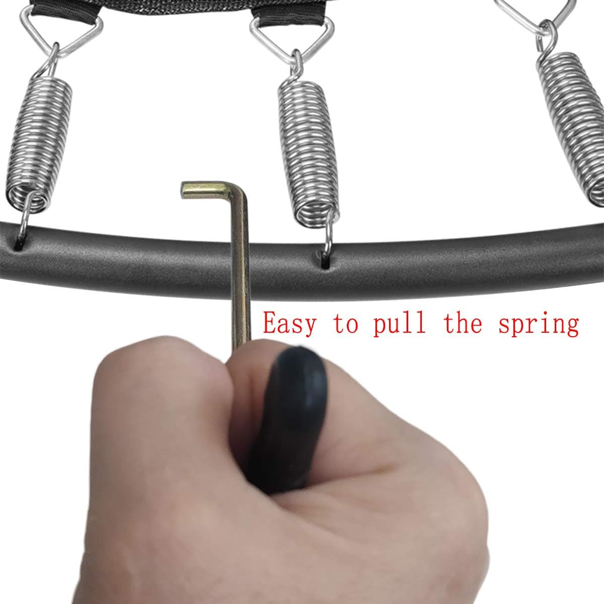 Ultimate Trampoline Spring Pull Tool - Effortless Hook & Pull Solution!